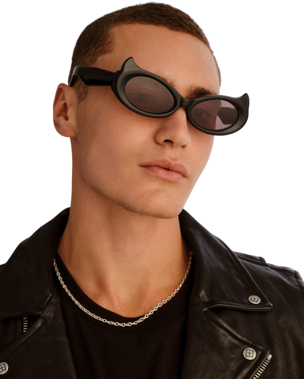  THE KITTY SUNGLASSES BLACK EYEWEAR