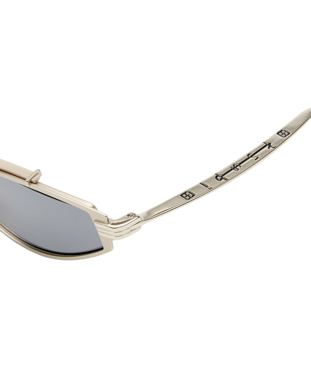THE KSPEED KATZ SUNGLASSES SILVER EYEWEAR