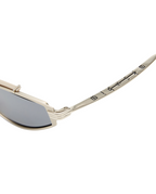 THE KSPEED KATZ SUNGLASSES SILVER EYEWEAR