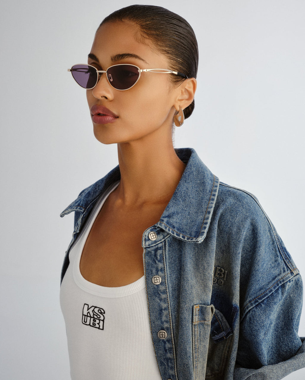 THE RIPLEY GOLD SMOKE MONO EYEWEAR