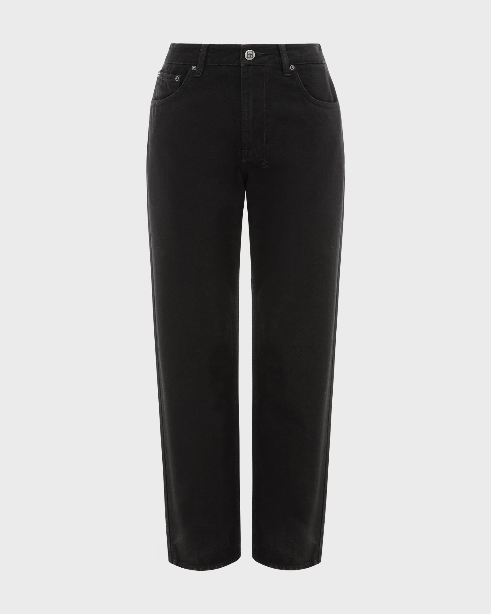 WOMENS  BROOKLYN JEAN STEALTH STRAIGHT DENIM JEANS
