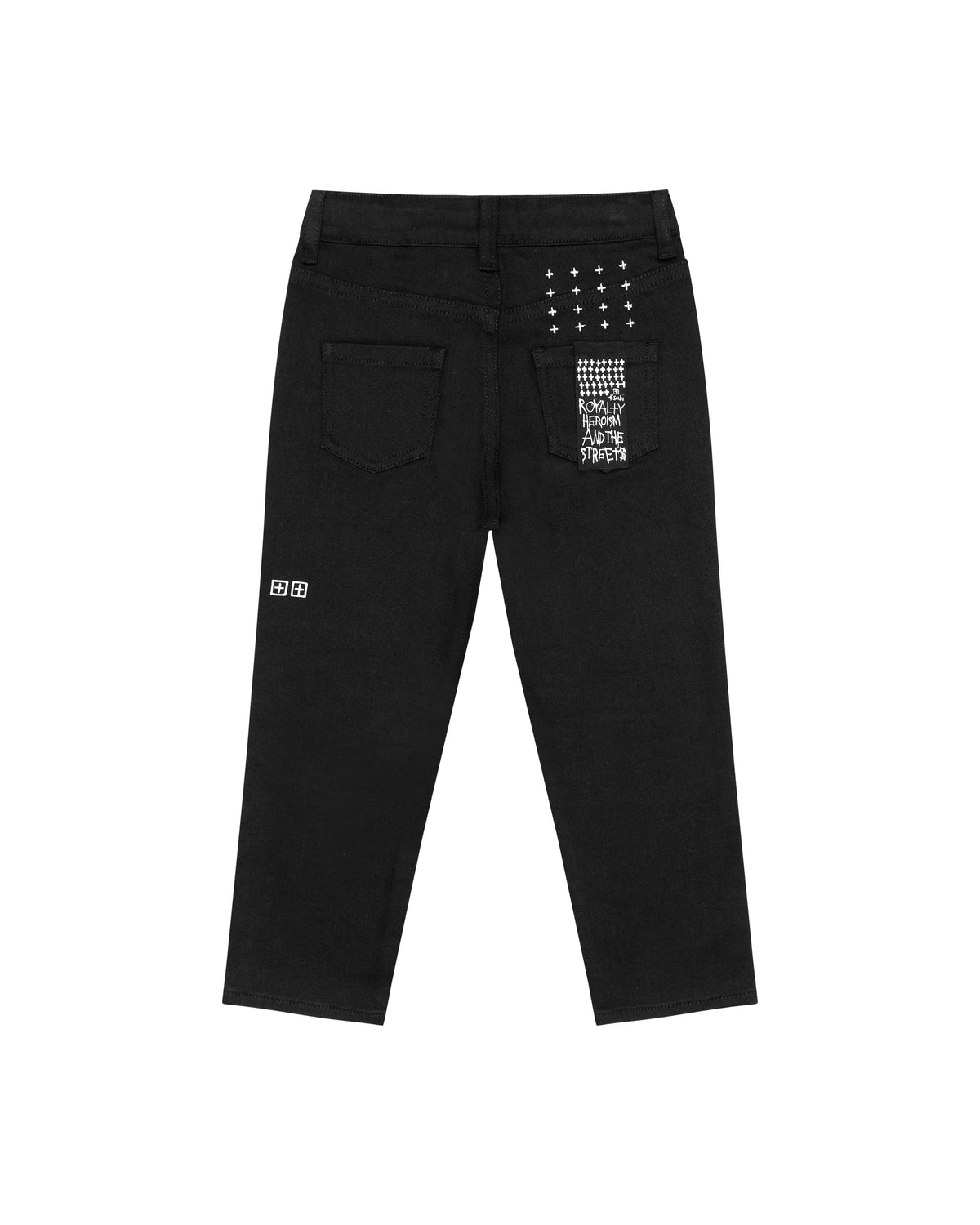 KIDS LIL JETT JEAN BLACK REBEL DENIM JEANS