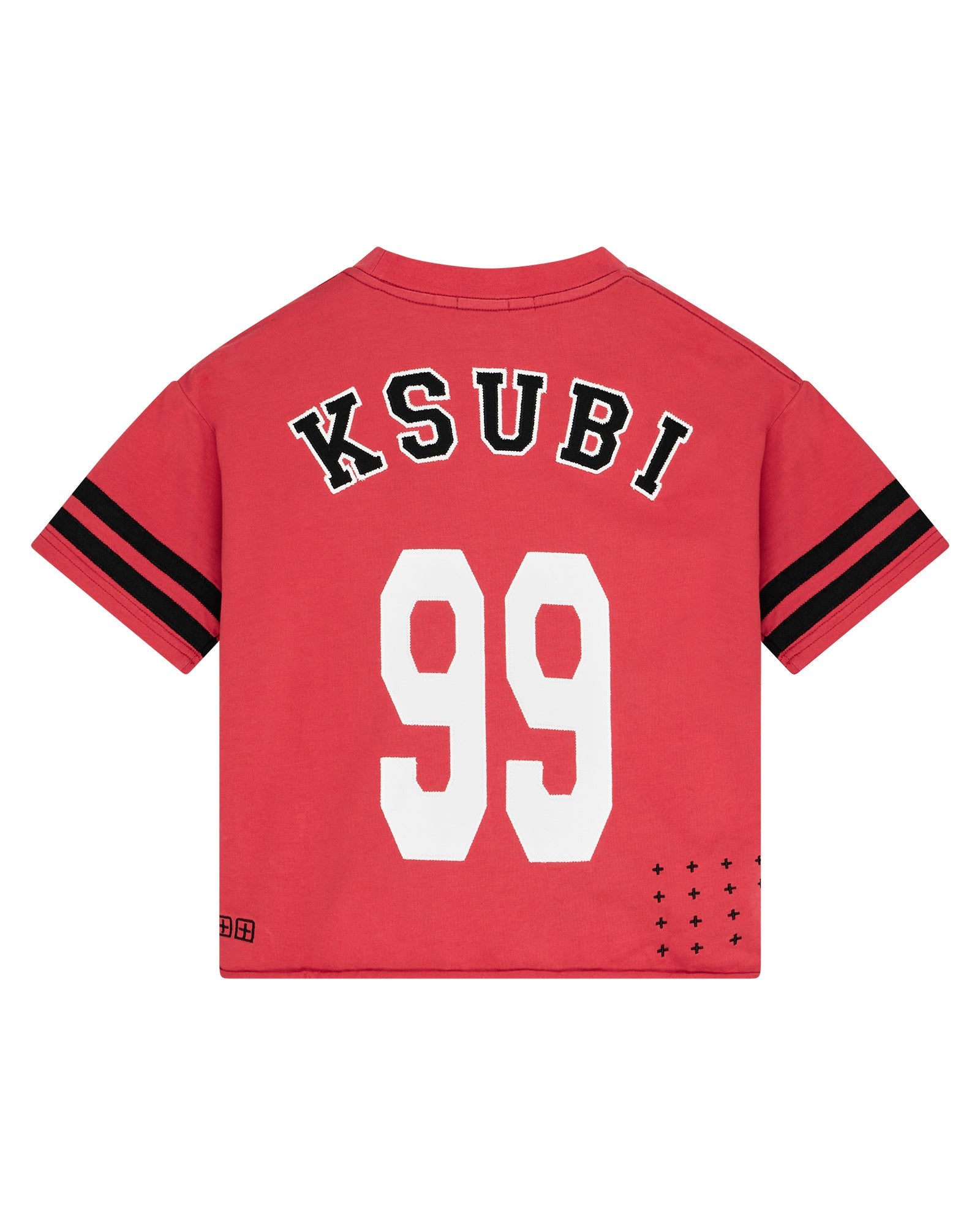 KIDS LIL DUKE SS JERSEY CRIMSON TEES