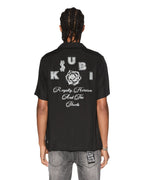 Mens Lock Up Resort Ss Shirt Black Regular Shirts - Black