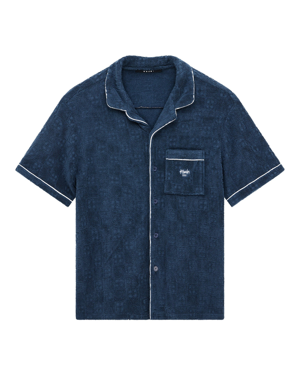 LOUNGE SS RESORT SHIRT NAVY