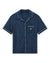 MENS  LOUNGE SS RESORT SHIRT NAVY REGULAR SHIRTS