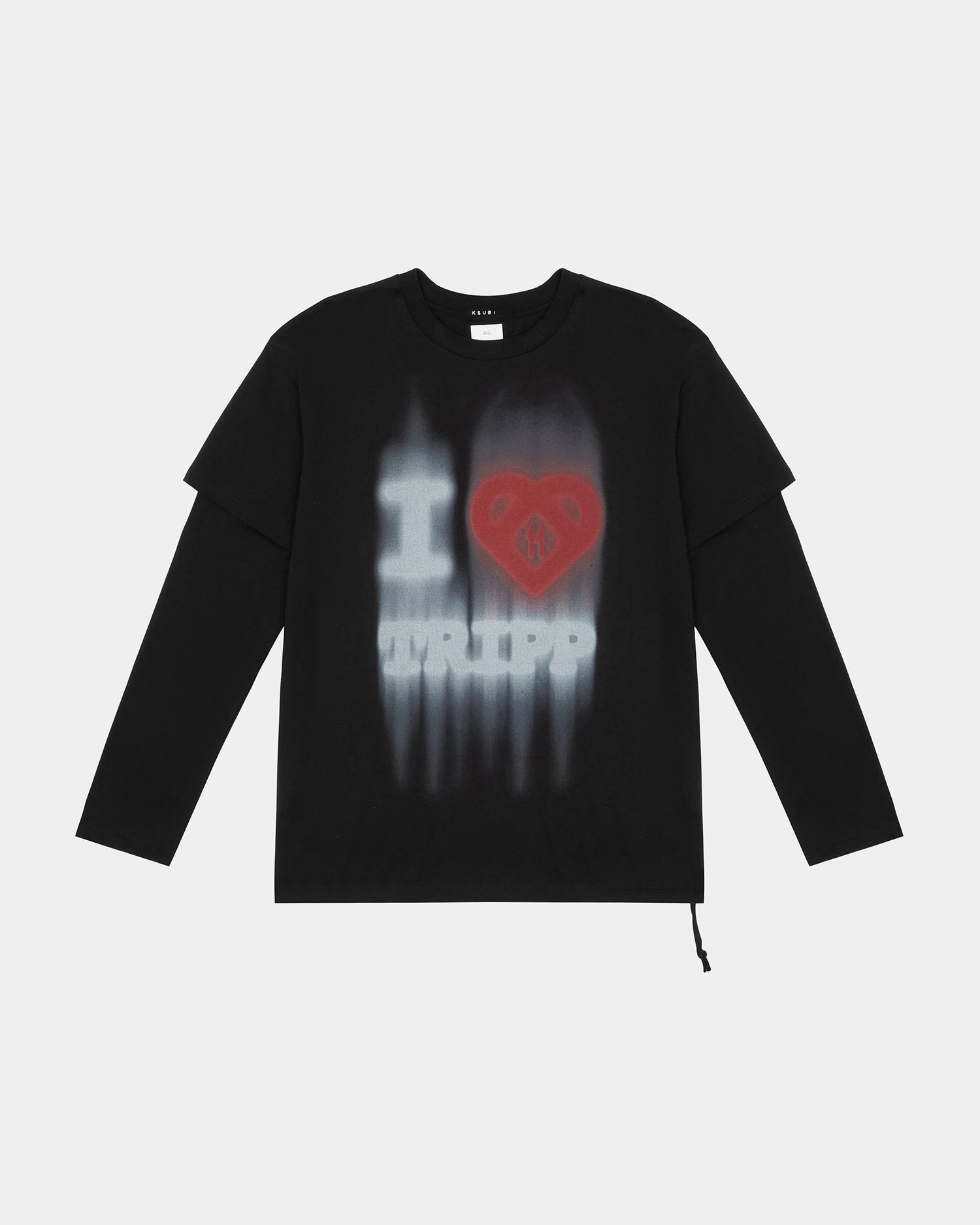 LOVE TRIP LS TEE JET BLACK