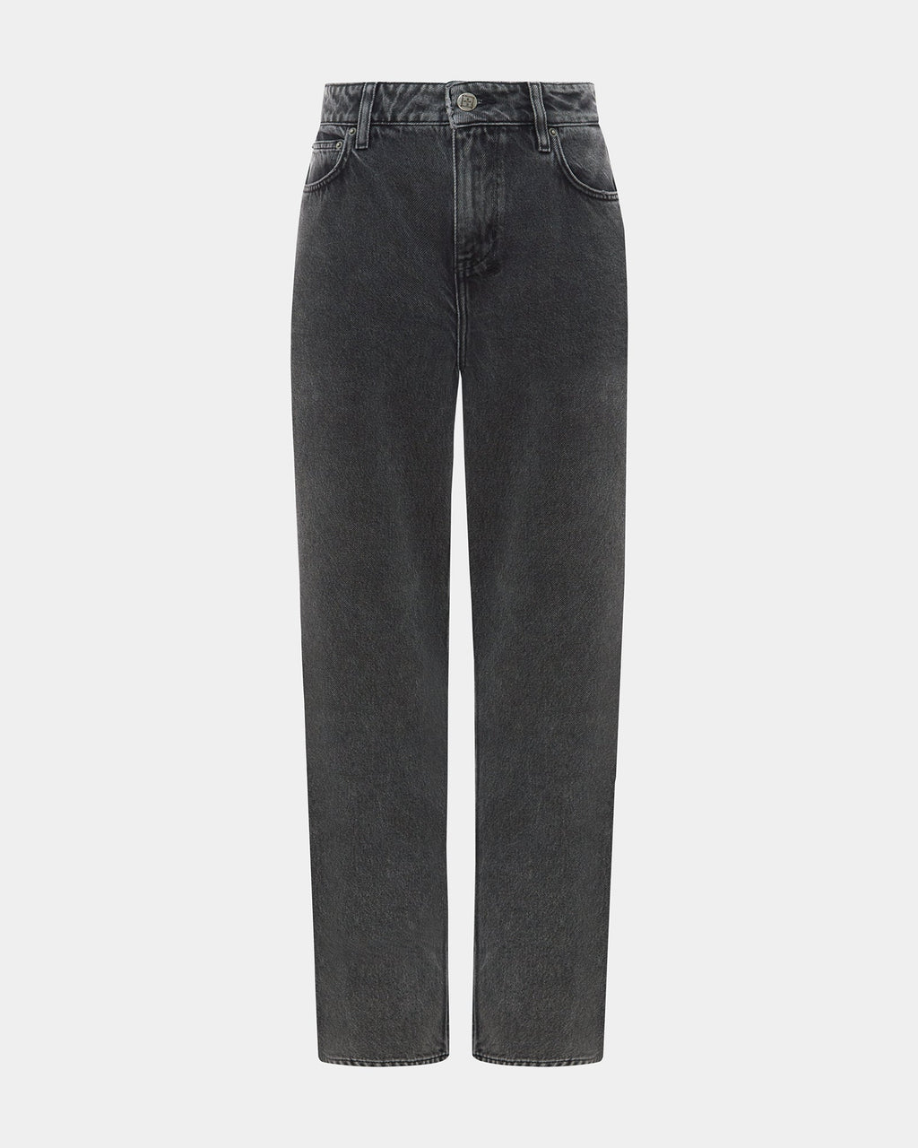 Womens Low Rider Daze Trip Baggy Denim Jeans - Black