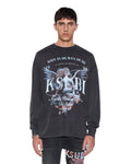 SPIRIT EKCESS LS TEE ACID BLACK