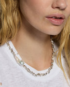 UNCUT SILVER CHOKER JEWELLERY