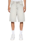 Mens Maxx Short White Snow Relaxed Walkshorts - White