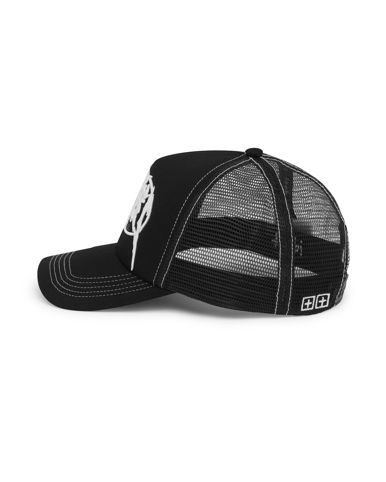 METAL TRUCKER CAP BLACK REGULAR HEADWEAR