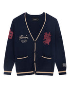 MENS PLAYOFF CARDIGAN NAVY KNITWEAR