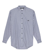 MENS KSIGNATURE LS SHIRT WHITE STRIPE SHIRTS