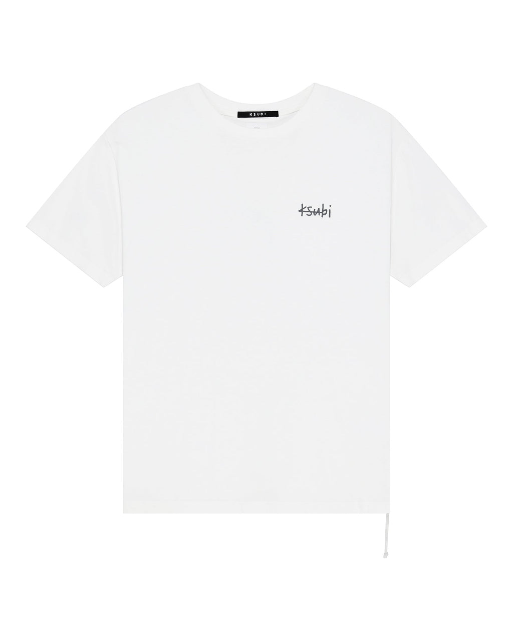 Mens All Day Biggie Ss Tee Vintage White Oversized Tees - Beige