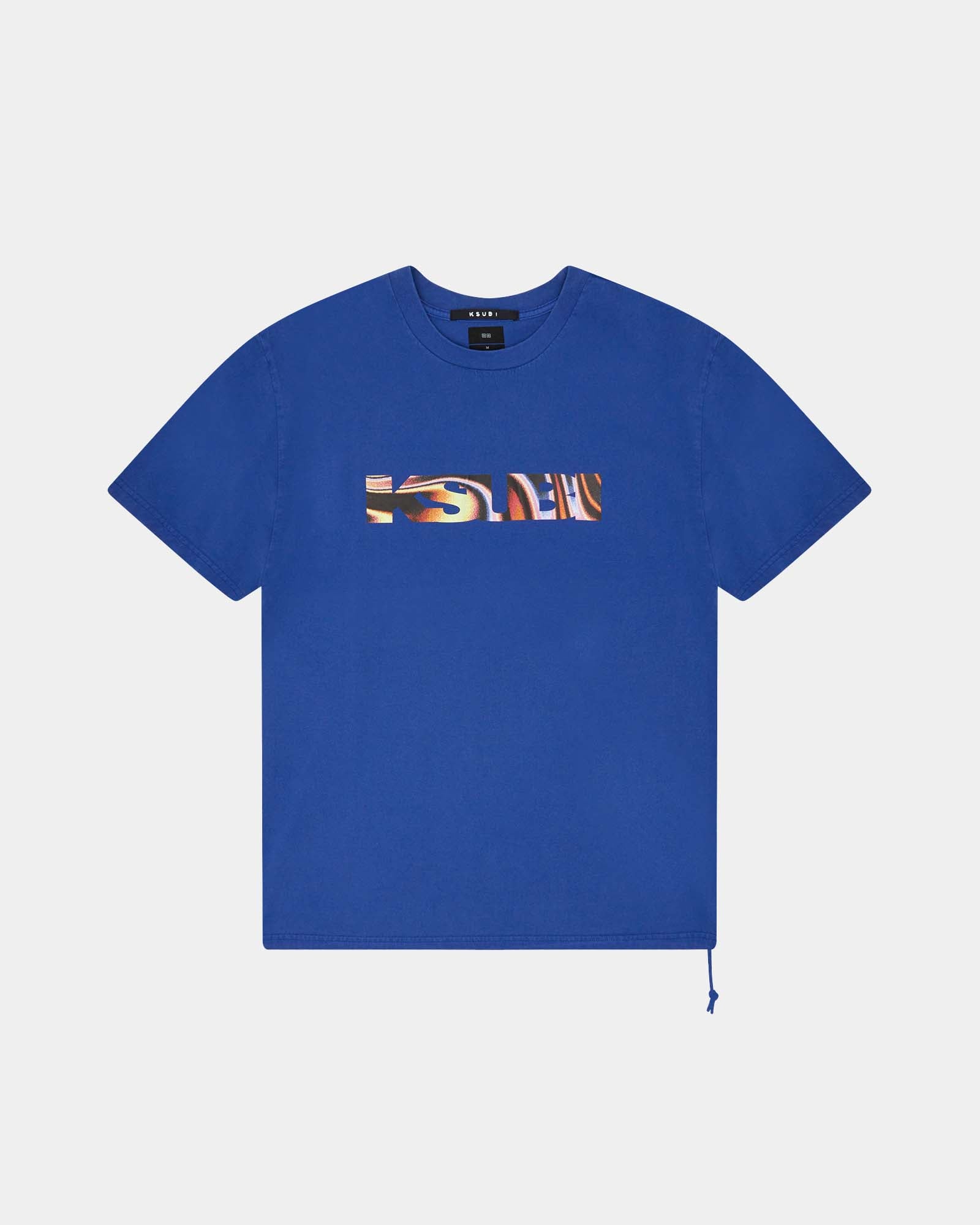 MIND STATE BIGGIE SS TEE SOLID BLUE