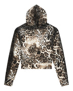 WOMENS MOWALOLA ZIP HOODIE CHEETAH FLEECE