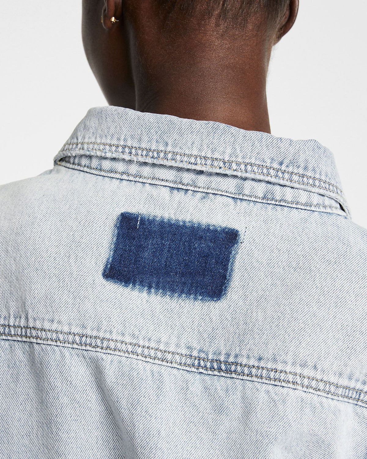 Womens Oversized Jacket Krystal Oversized Jackets - Denim