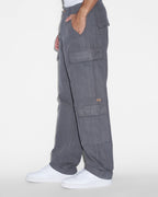 MENS ALL HANDS CARGO PANT WASHED BLACK PANTS