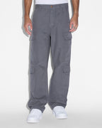 MENS ALL HANDS CARGO PANT WASHED BLACK PANTS