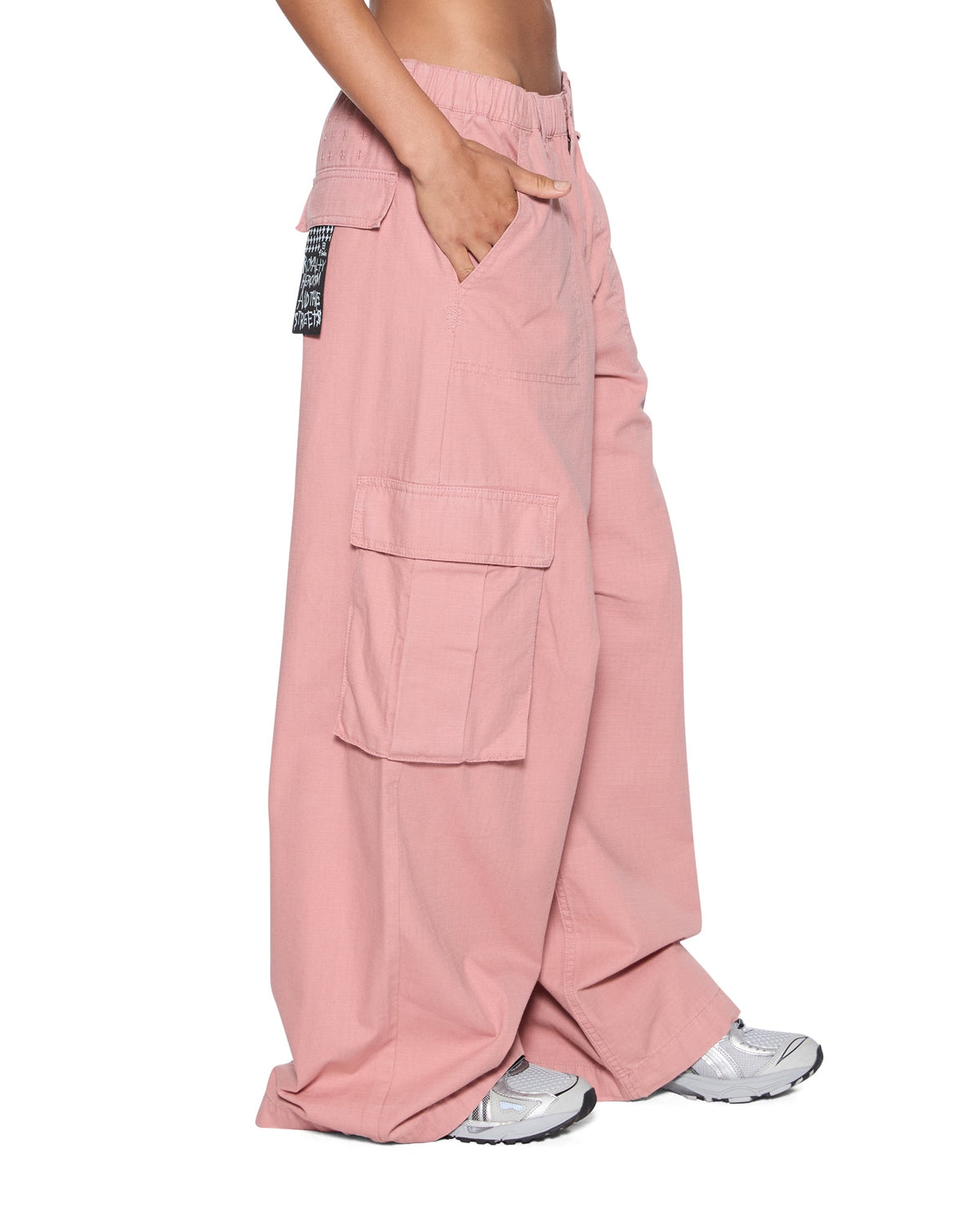 WOMENS KSUPER CARGO PANT CAMEO PINK PANTS