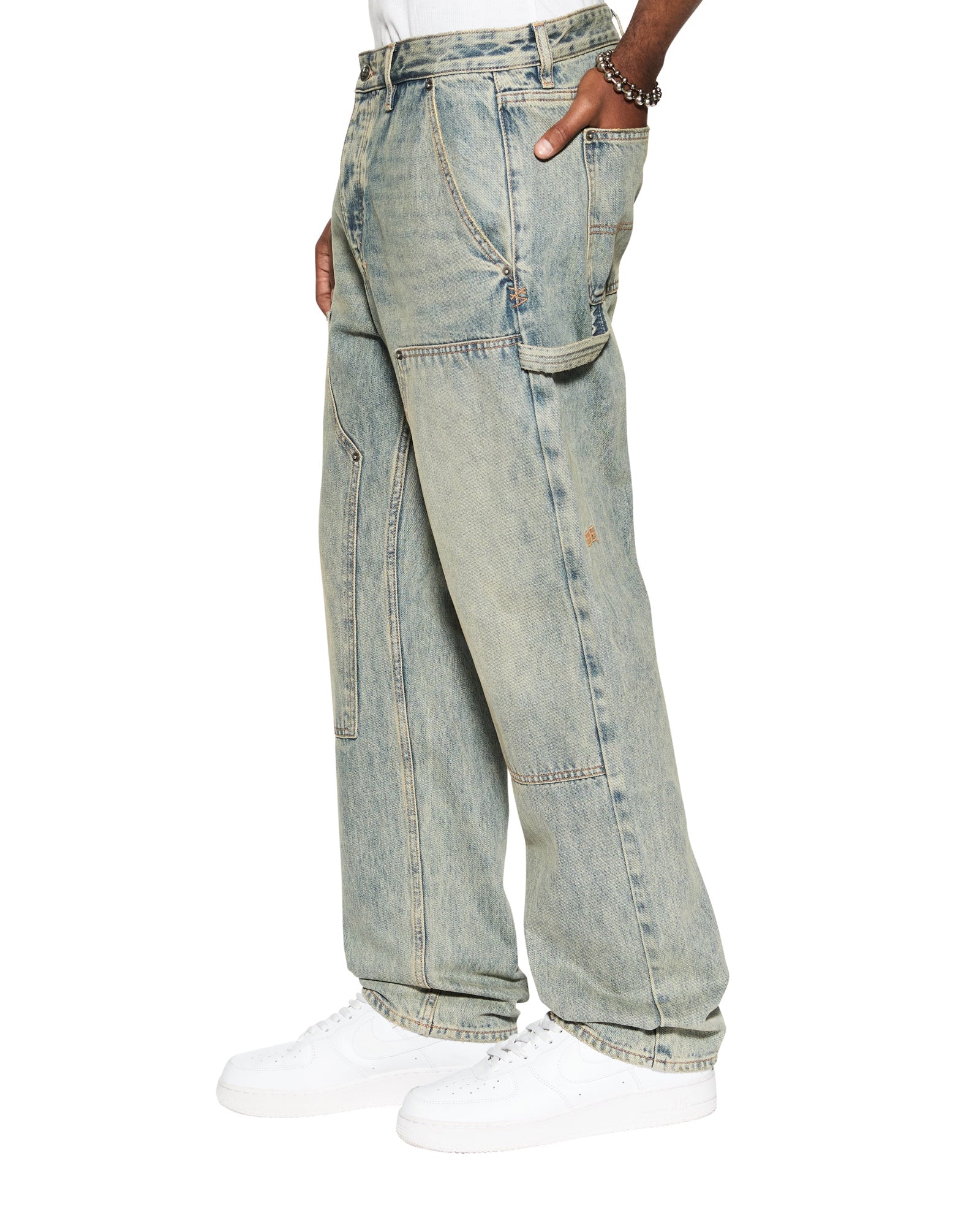 MENS  OPERATOR PANT STAGELIGHT STRAIGHT TAPERED PANTS