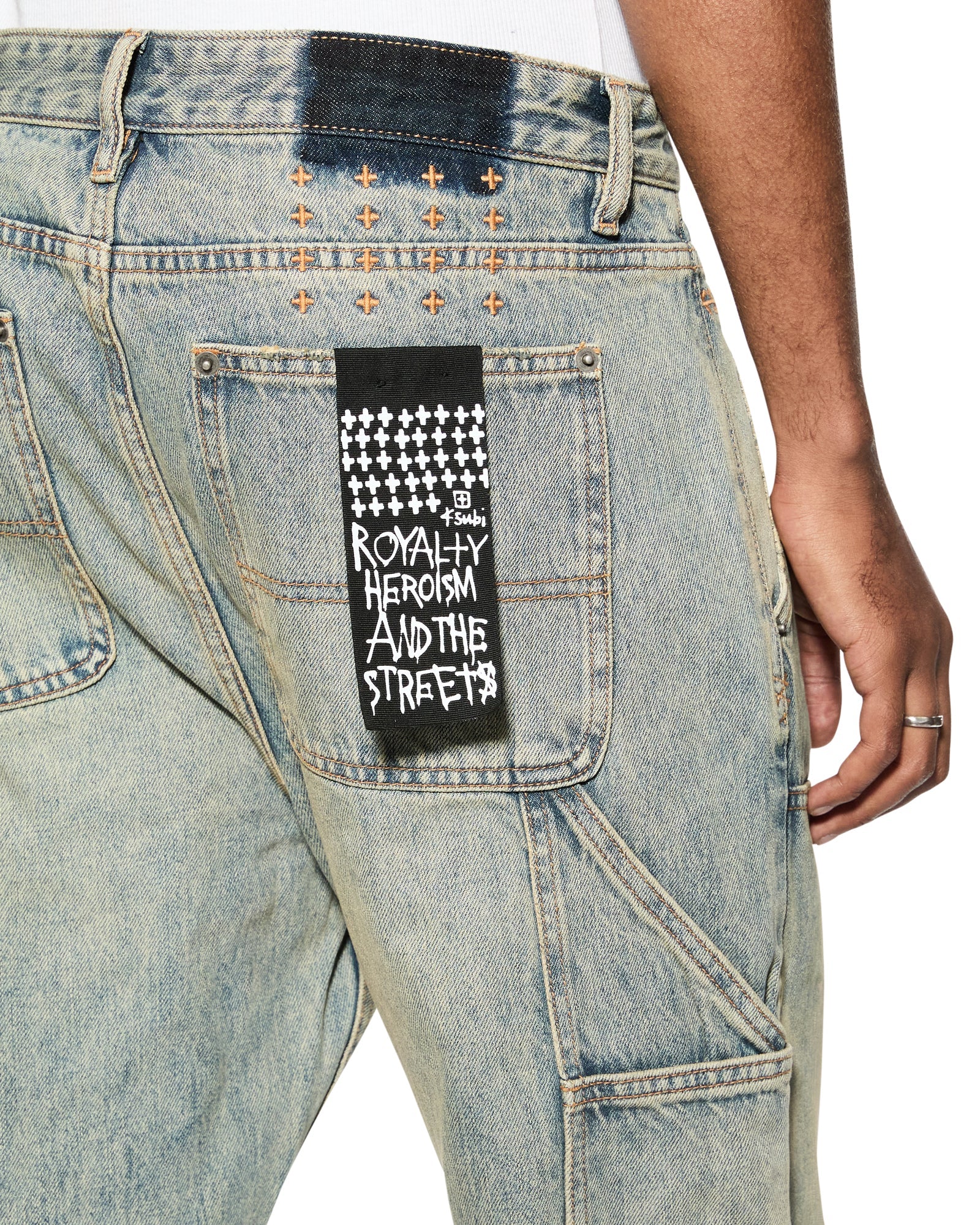 MENS  OPERATOR PANT STAGELIGHT STRAIGHT TAPERED PANTS