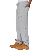 Mens Stinger Synthesis Pant Grey Marle Relaxed Pants - Grey