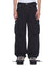 MENS  TROOP CARGO PANT BLACK FADE STRAIGHT PANTS