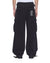 MENS  TROOP CARGO PANT BLACK FADE STRAIGHT PANTS