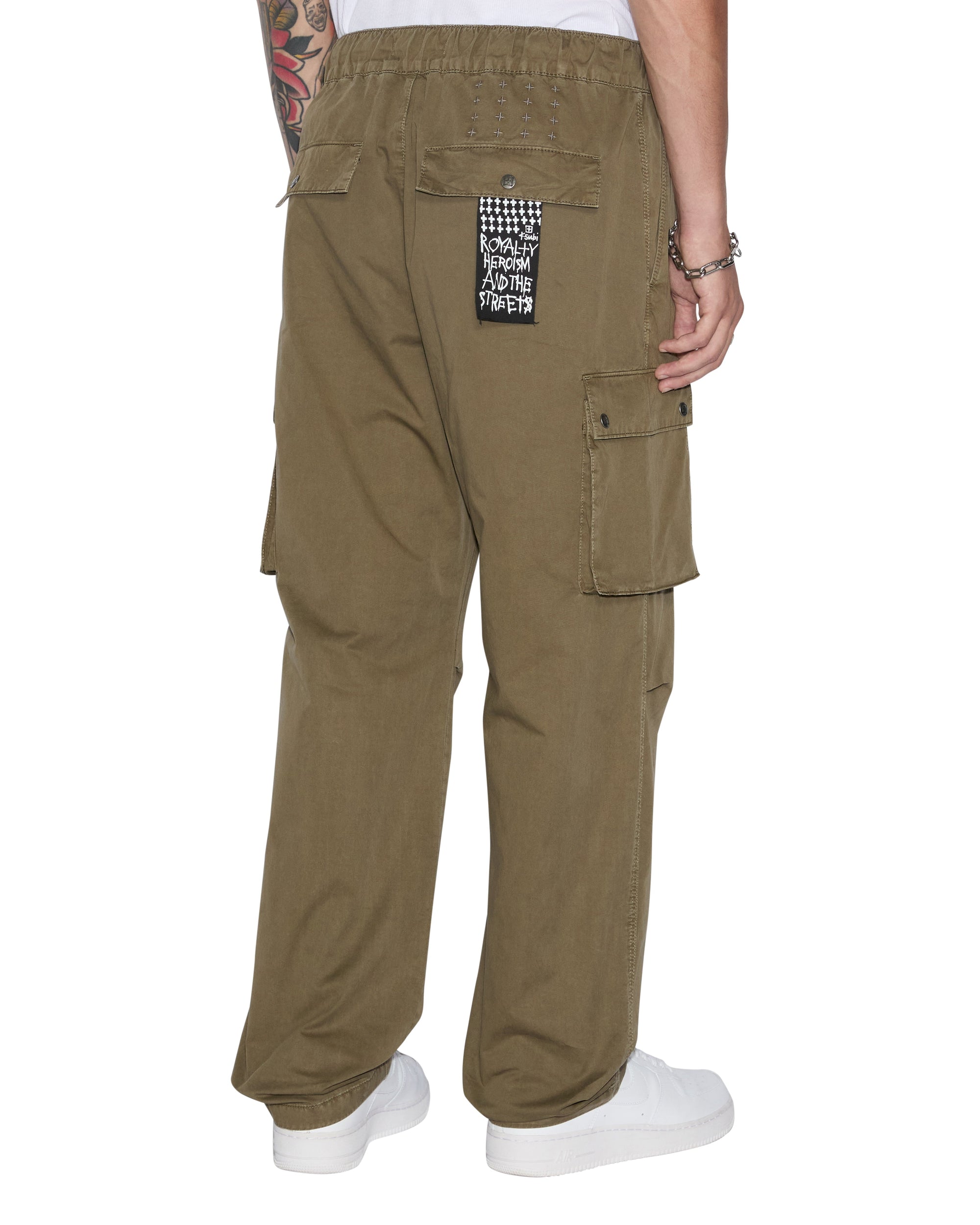 KRUSH CARGO PANT ARMY FADE