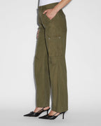 WOMENS SQUAD CARGO KHAKI PANTS