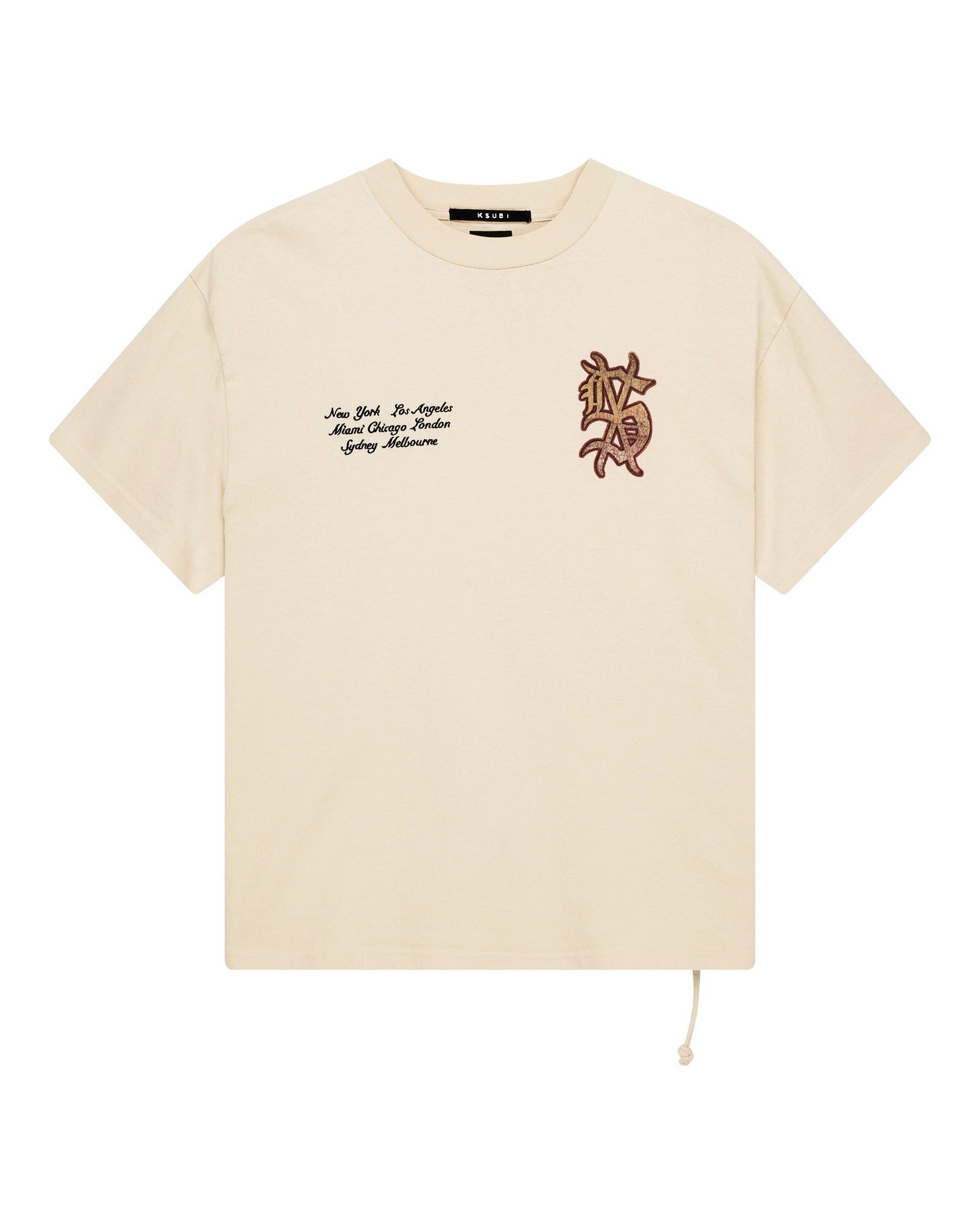PLAYOFF EKCESS SS TEE DUSTY DESERT