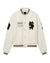PLAYOFF VARSITY JACKET ECRU