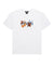 MENS  ROMEO BIGGIE SS TEE TRU WHITE OVERSIZED TEES