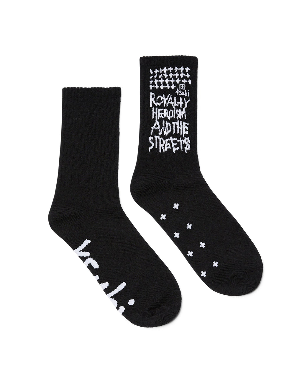 ROYALTY KSOCKS BLACK/WHITE ACCESSORIES