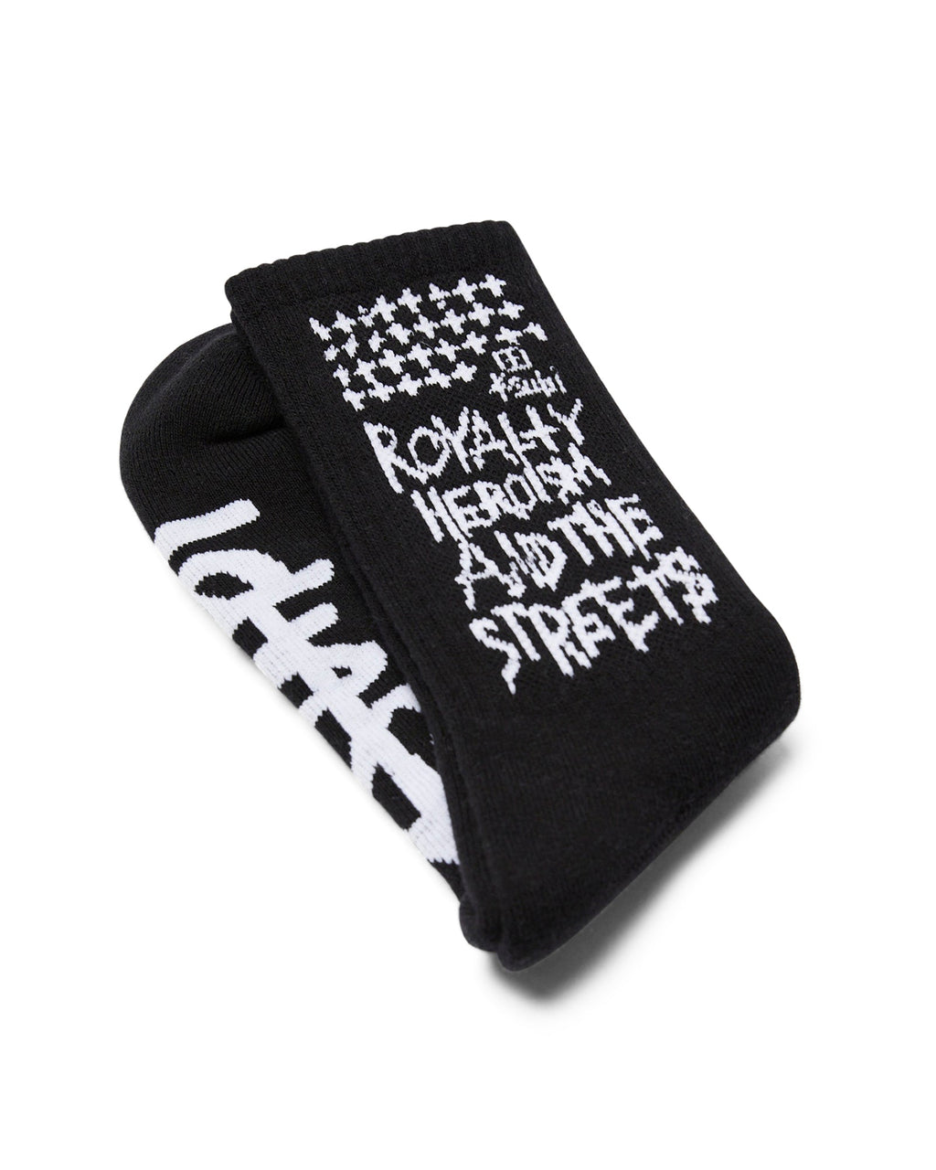 ROYALTY KSOCKS BLACK/WHITE ACCESSORIES