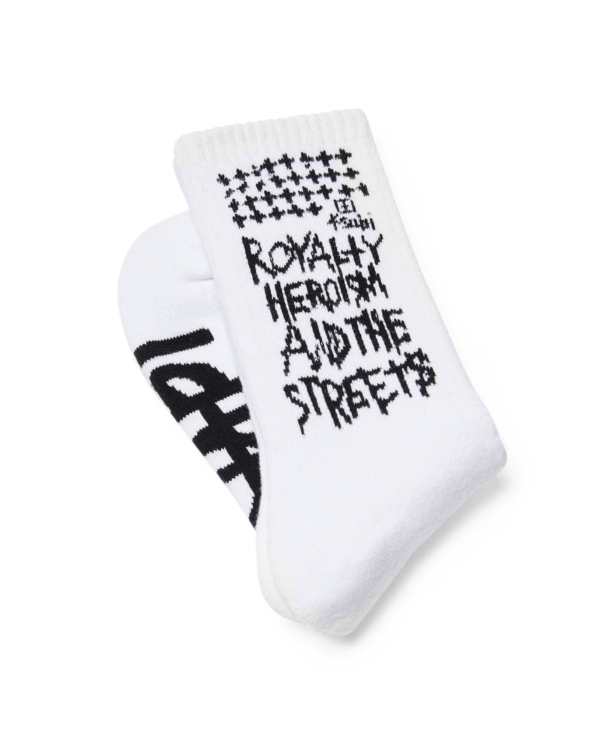 ROYALTY KSOCKS WHITE/BLACK ACCESSORIES