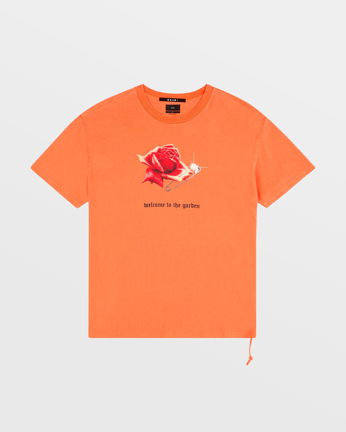 ROSE GARDEN BIGGIE SS TEE FIREBALL