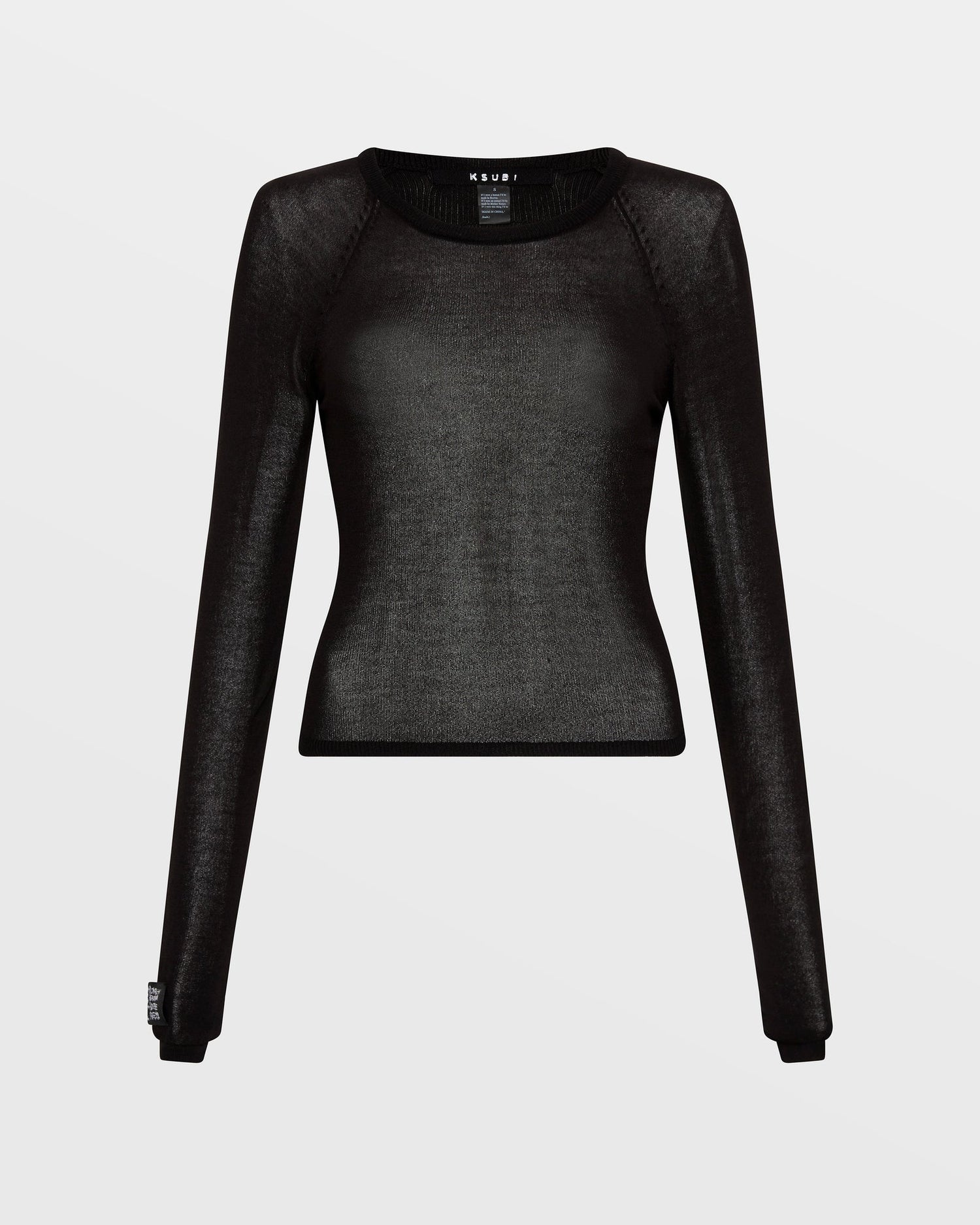 ULTRA KNIT TOP BLACK