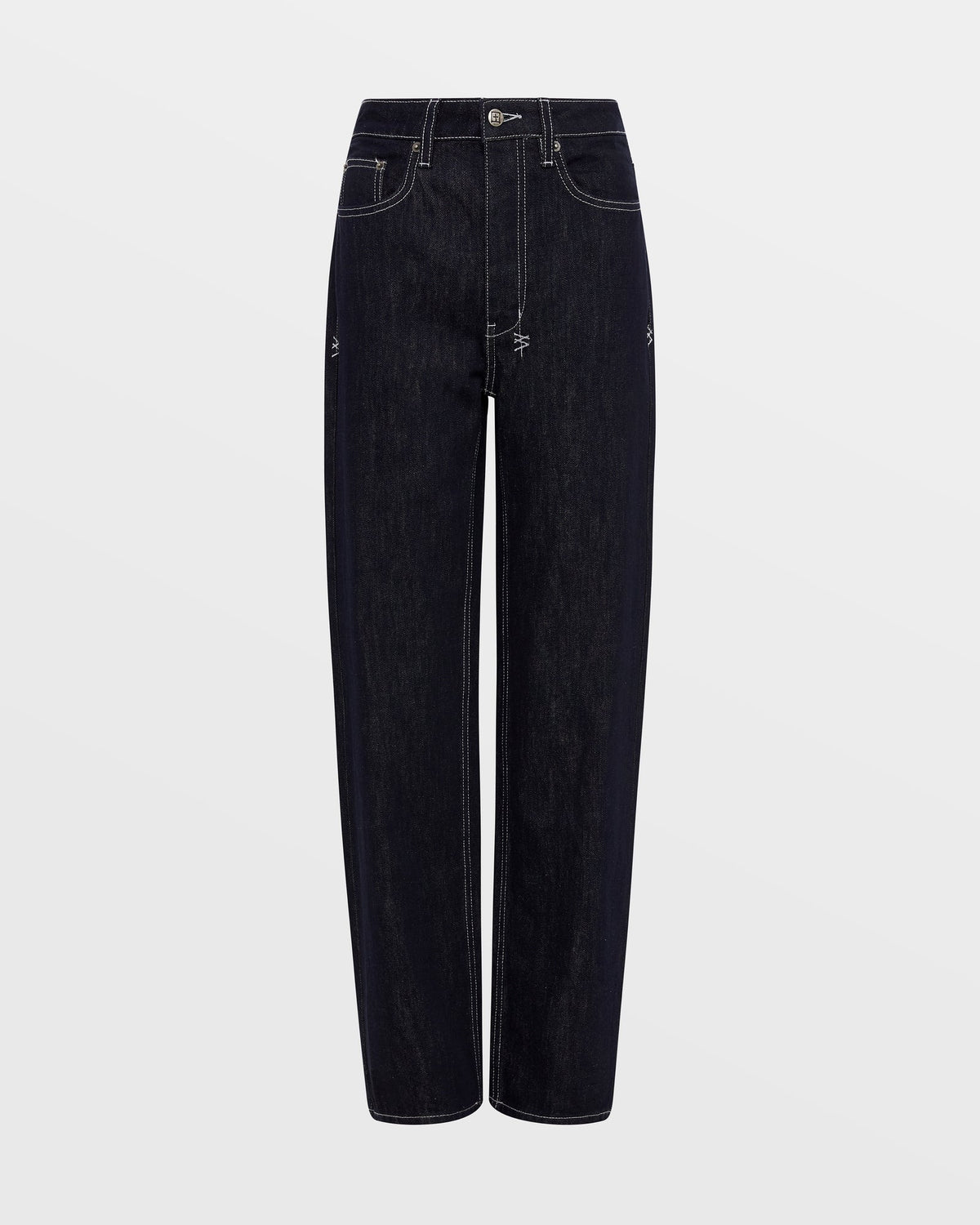 Womens Brooklyn Jean Zenith Straight Denim Jeans - Denim