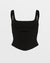 VERTIGO BUSTIER BLACK