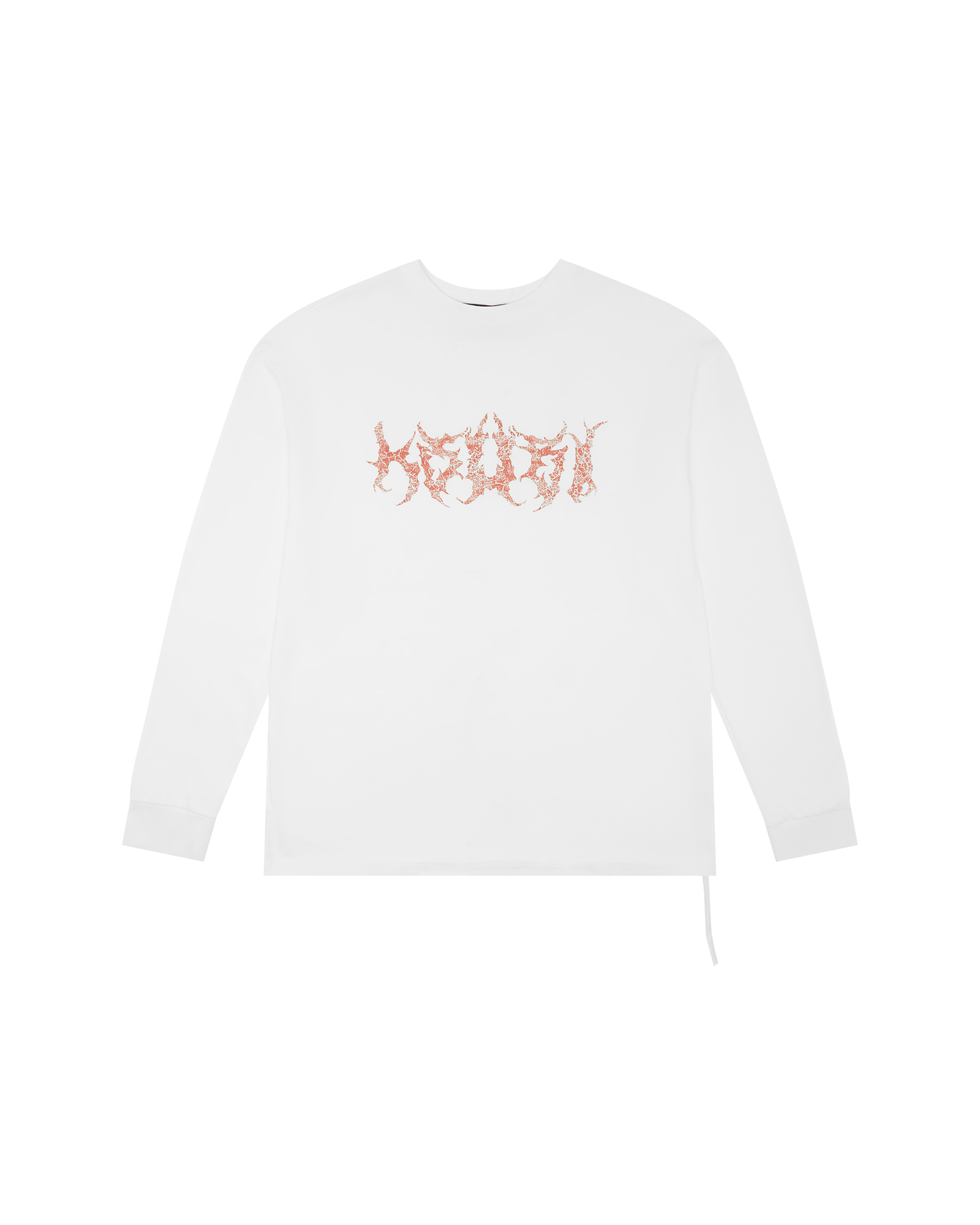 MENS  SABBATH  BIGGIE LS TEE VINTAGE WHITE OVERSIZED TEES