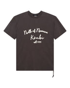 MENS SALUD BIGGIE SS TEE FADED BLACK TEES