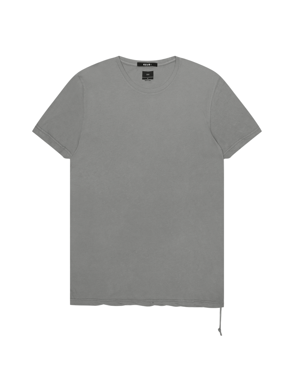 MENS  SEEING LINES SS TEE VINTAGE GREY FITTED TEES