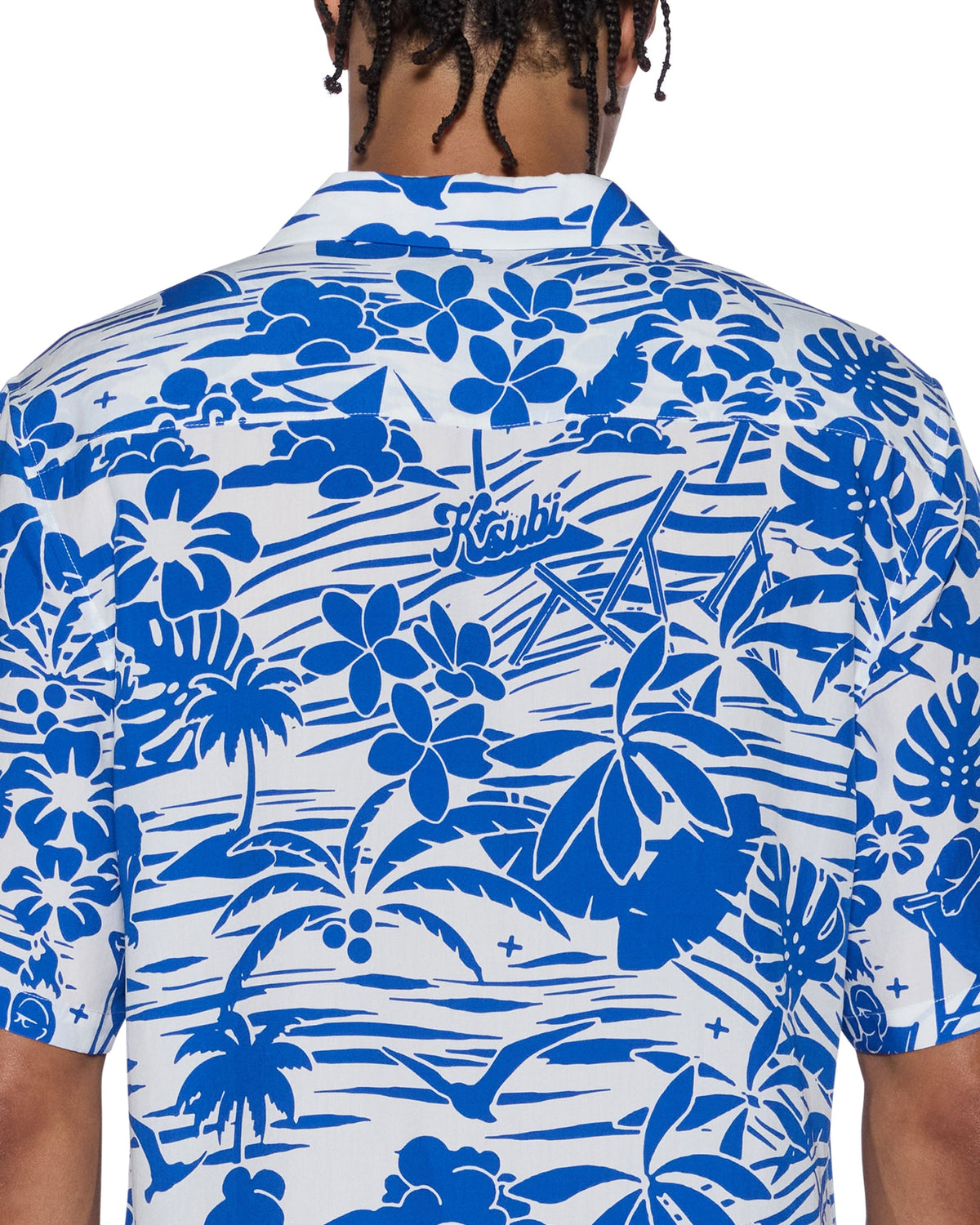 LAGOON SS RESORT SHIRT BLUE