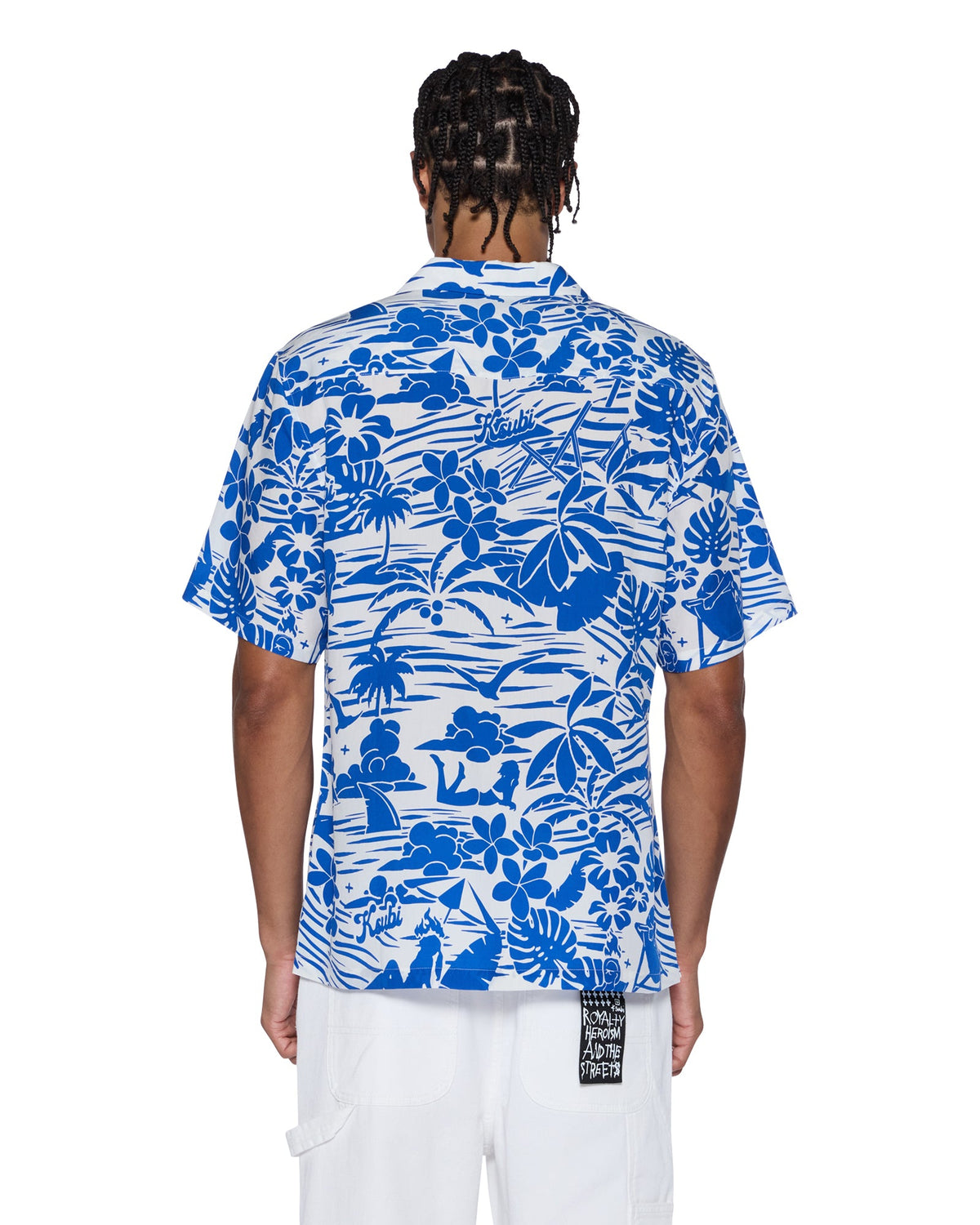 LAGOON SS RESORT SHIRT BLUE