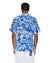 MENS  LAGOON SS RESORT SHIRT BLUE REGULAR SHIRTS