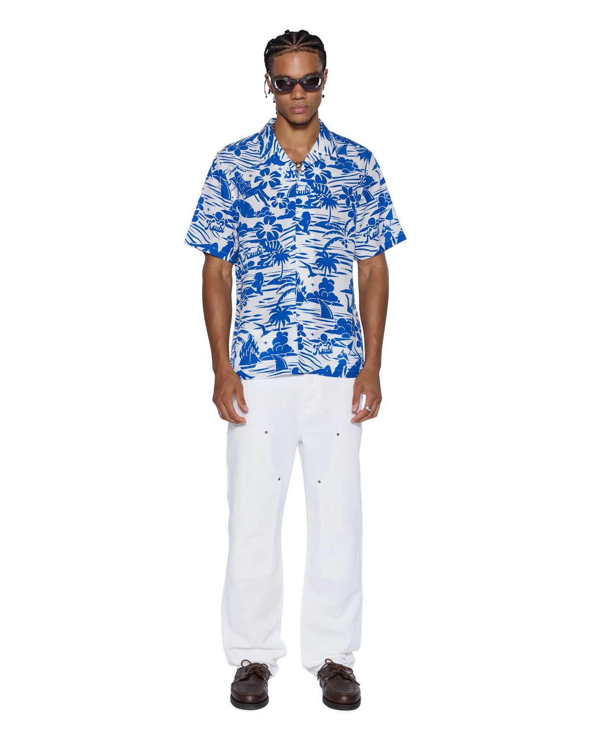 LAGOON SS RESORT SHIRT BLUE