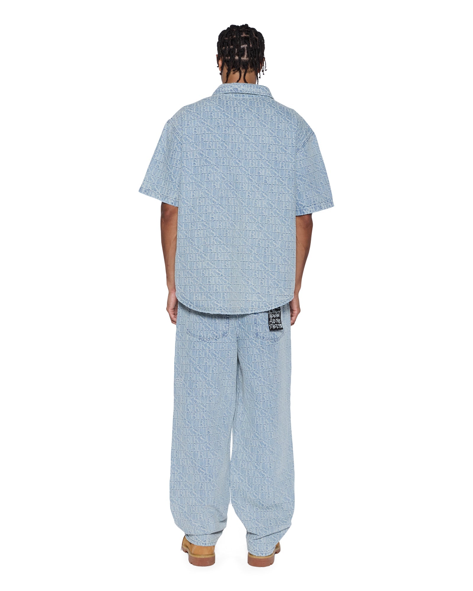 MENS  BOXER SS SHIRT TILE BOXY SHIRTS